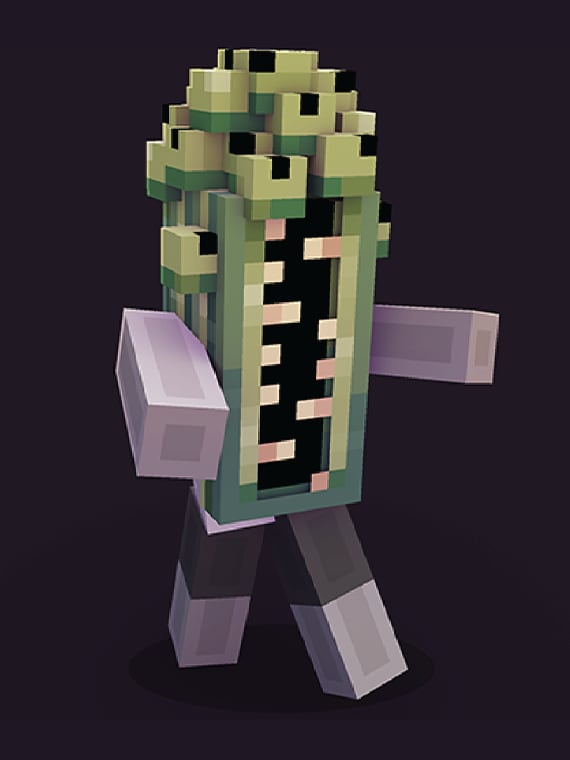 Redeem Tiktok Minecraft Live cosmetic